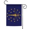 Toland Home Garden Blue and Gold Indiana State Outdoor Garden Flag 18" x 12.5"